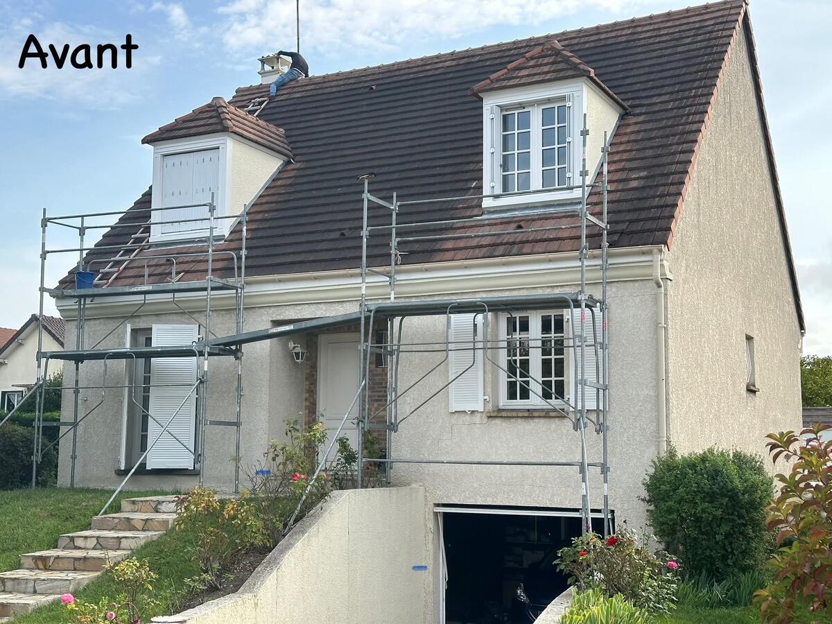 Rénovation des façades en peinture ou enduit projeté